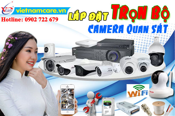 Lắp đặt camera quan sát giá rẻ tại Quận 6