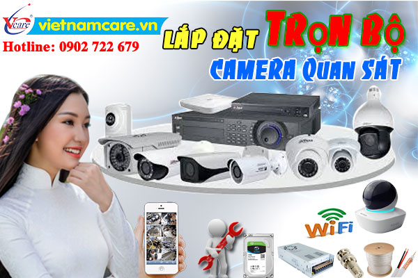 Lắp đặt camera quan sát giá rẻ tại Quận 7