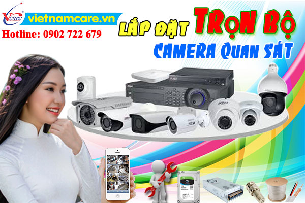 Lắp đặt camera quan sát giá rẻ tại Quận 8