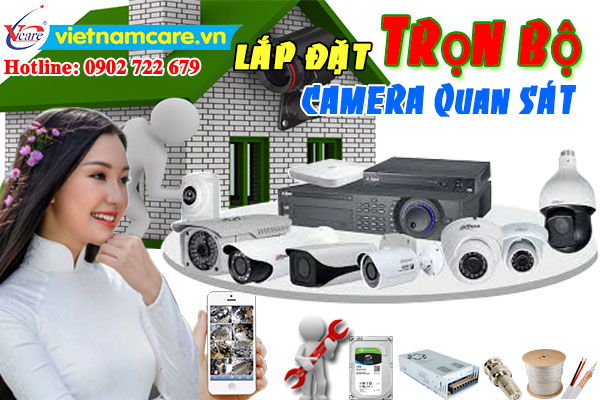 Lắp đặt camera quan sát giá rẻ tại Quận 9