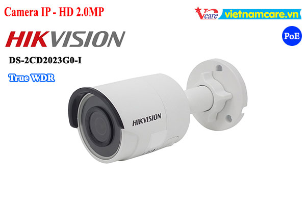 Camera IP hồng ngoại 2.0 Megapixel HIKVISION DS-2CD2023G0-I