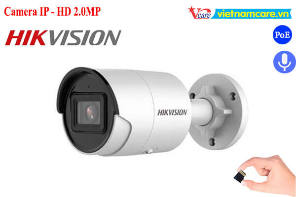 Camera IP Thân 2MP HIKVISION DS-2CD2023G2-IU