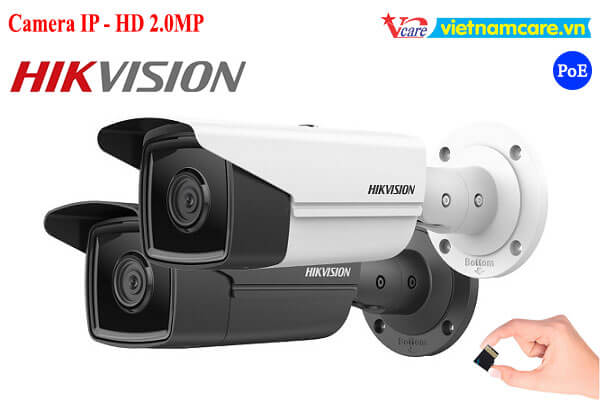CAMERA IP THÂN HỒNG NGOẠI 2MP HIKVISION DS-2CD2T23G2-4I
