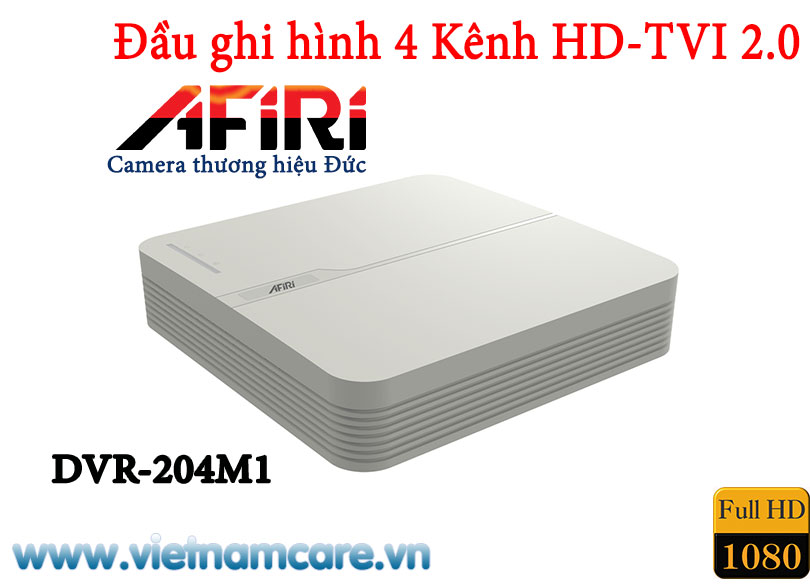 Đầu ghi hình HD-TVI 4 kênh AFIRI DVR-204M1