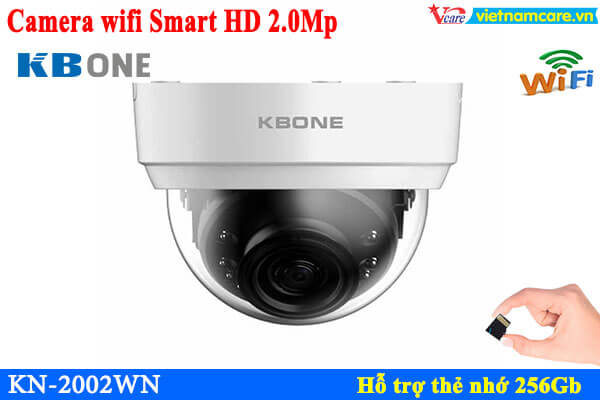 Camera IP Wifi Dome 2.0MP KBONE KN-2002WN