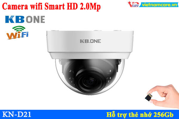 Camera IP Wifi Dome 2.0MP KBONE KN-D21