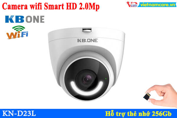 Camera IP WIFI bán cầu 2.0MP KBONE KN-D23L