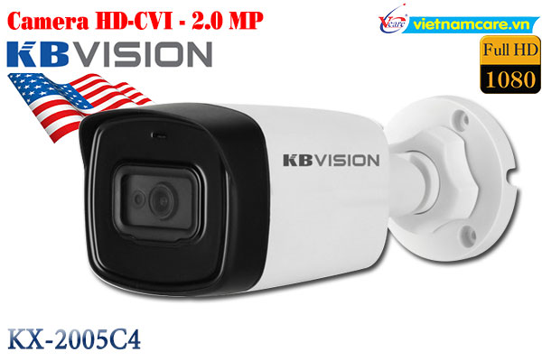 Camera hồng ngoại 2.0 Megapixel KBVISION KX-2005C4