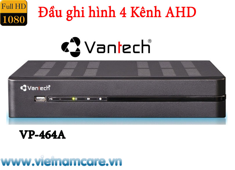 Đầu ghi hình AHD 4 kênh VANTECH VP-464A
