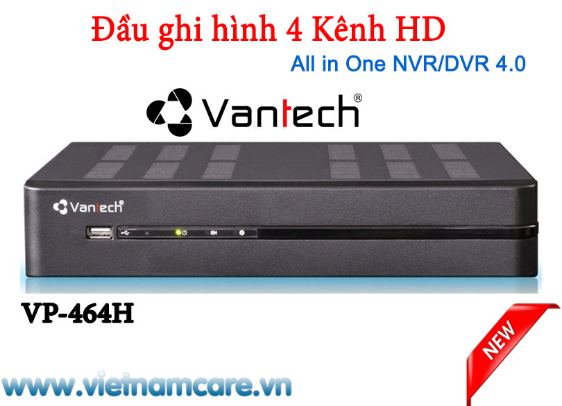 Đầu ghi hình 4 kênh VANTECH VP-464H