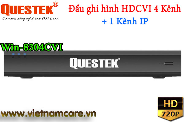Đầu ghi hình HDCVI 4 kênh QUESTEK Win-8304CVI