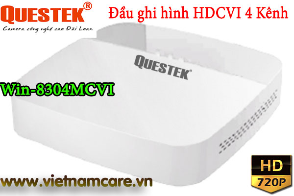 Đầu ghi hình HDCVI 4 kênh QUESTEK Win-8304MCVI