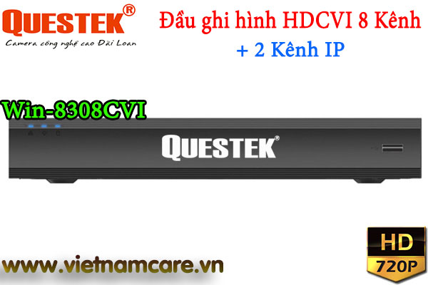 Đầu ghi hình HDCVI 8 kênh QUESTEK Win-8308CVI