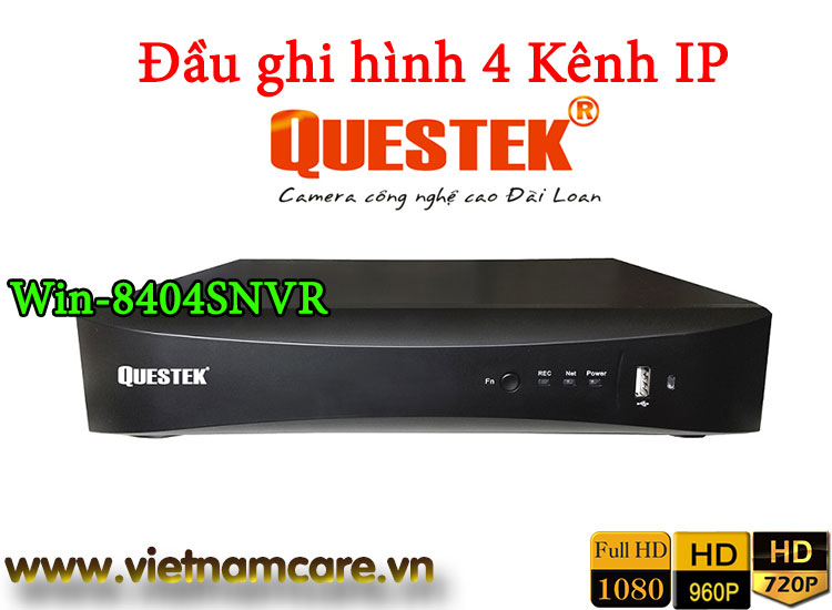 Đầu ghi hình IP 4 kênh QUESTEK Win-8404SNVR