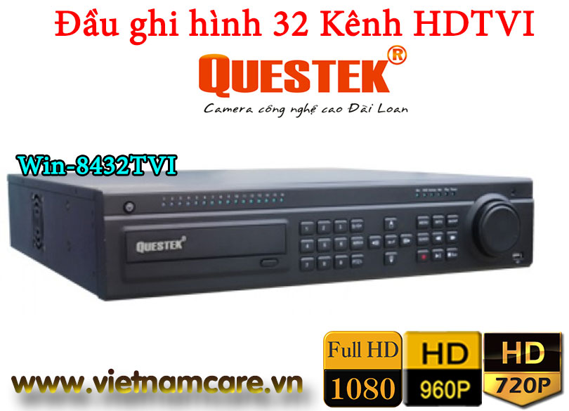 Đầu ghi hình 32 kênh QUESTEK Win-8432TVI